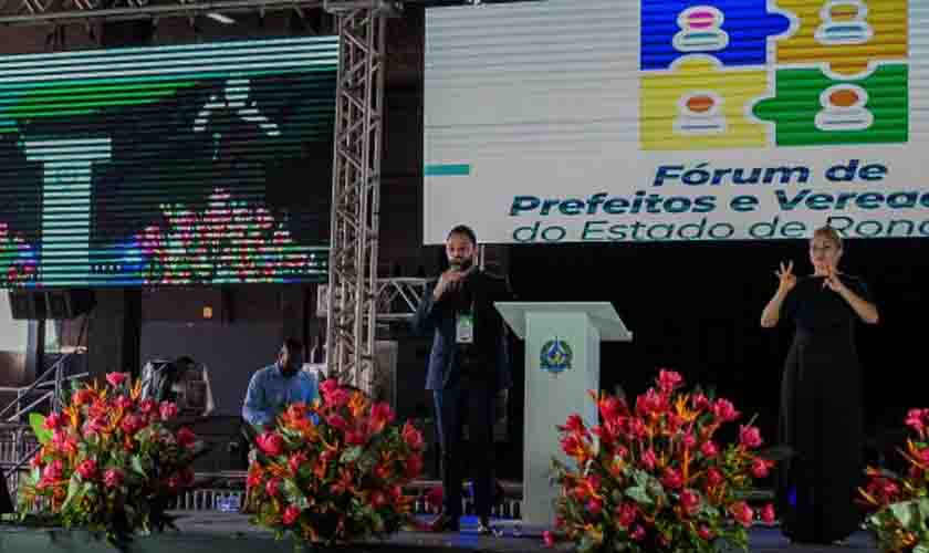 Segunda edição do Fórum de Prefeitos e Vereadores de Rondônia acontece no dia 25 de março