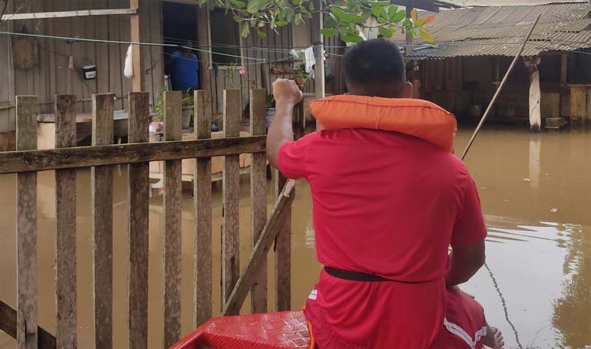 Defesa Civil de Rondônia monitora níveis dos rios e orienta moradores que residem em áreas com risco de inundação