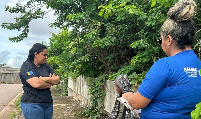 População em situação de rua recebe apoio da prefeitura