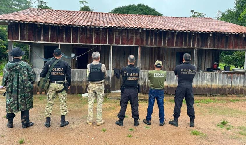 Funai, PF e Ibama desarticulam exploração ilegal de madeira em terra indígena