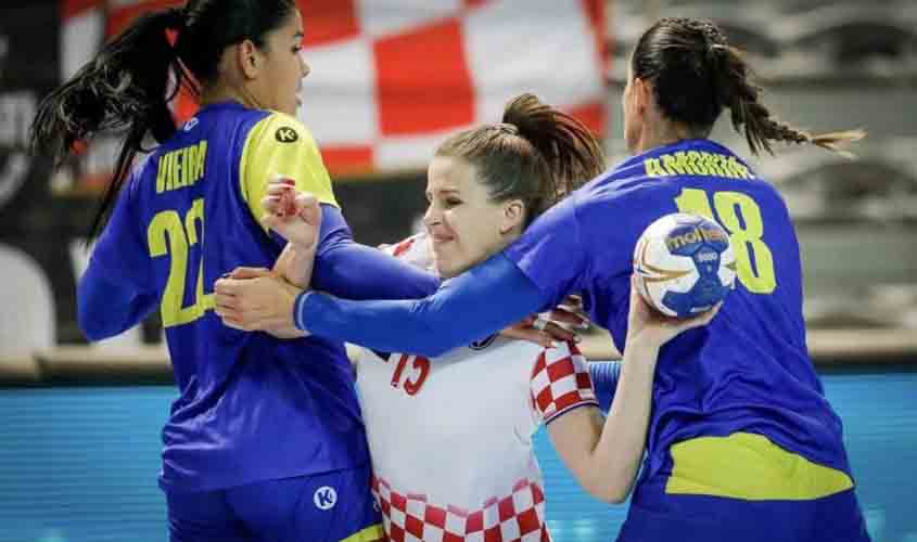 Handebol: Brasil cai para anfitriãs e leva vice em torneio na Croácia