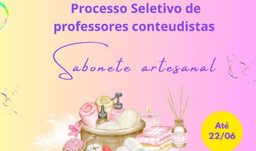 IFRO seleciona colaboradores externos para atuação em curso de Sabonete Artesanal do Campus Ji-Paraná