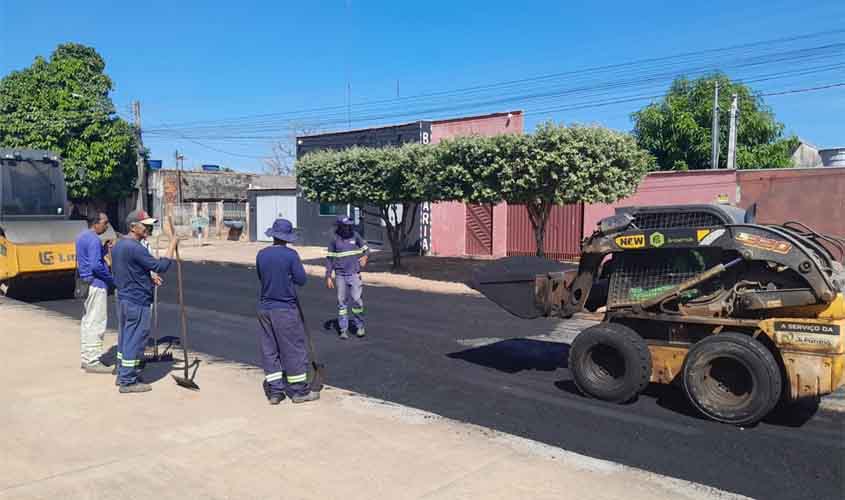 Trabalho de restauração de ruas e avenidas é intensificado