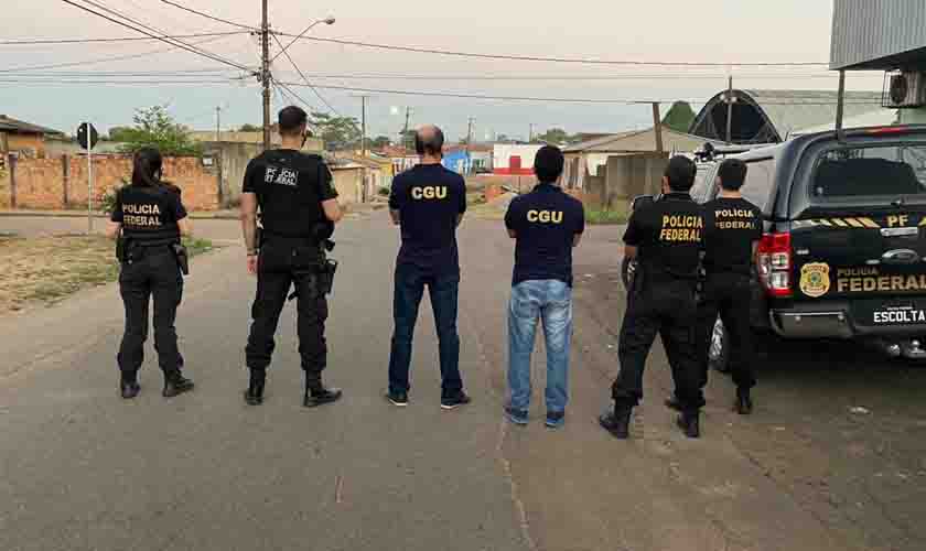 53 policiais federais cumprem mandados em Rondônia contra empresários e servidores públicos