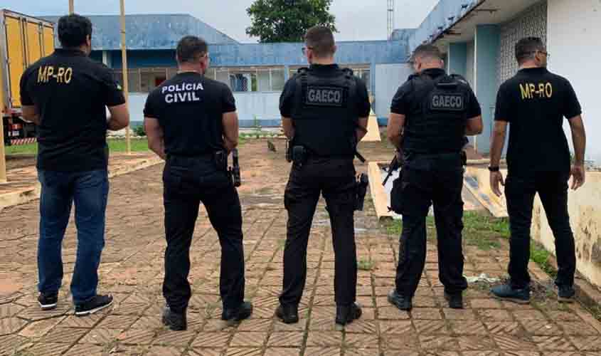 Ministério Público e Polícia Civil deflagram 'Operação Suseranos' em Guajará-Mirim e Porto Velho