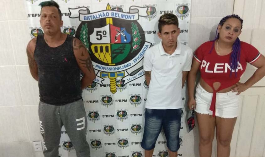 Anacondas - Polícia prende três e apreende cocaína e dinheiro