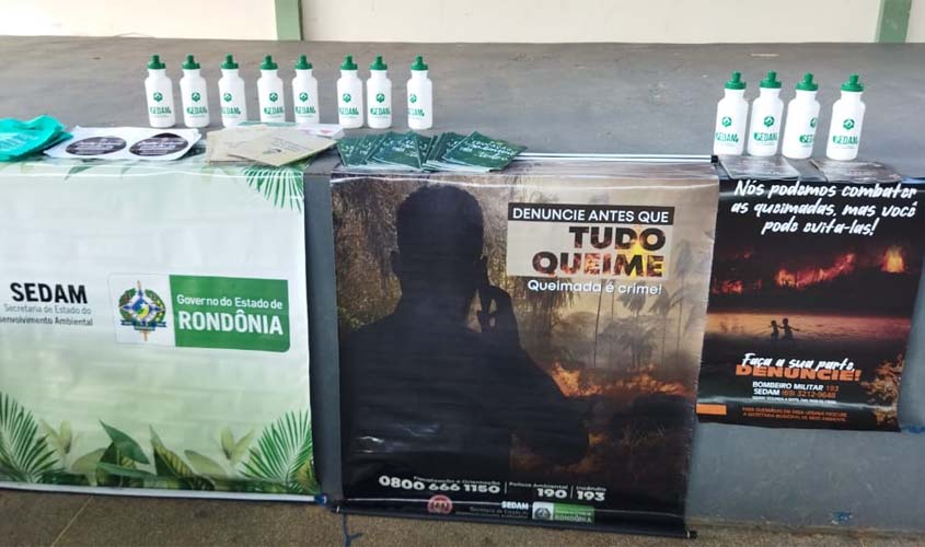Sedam promove palestras de educação ambiental para alunos de escolas públicas