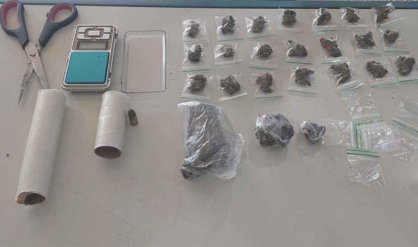 POLÍCIA MILITAR APREENDE DROGAS E MUNIÇÃO DE USO RESTRITO EM AÇÃO NO SETOR 6