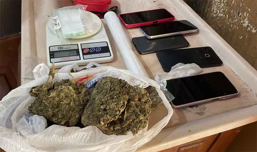 JI-PARANÁ – POLÍCIA MILITAR FECHA PONTO DE TRÁFICO DE DROGAS NO BAIRRO BELA VISTA