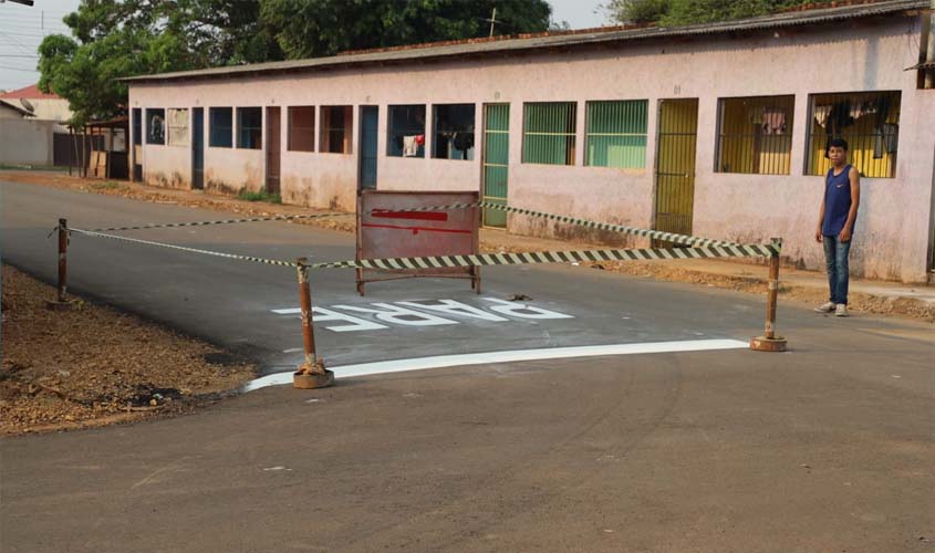 Ruas do Cohab começam a ser sinalizadas pela Semtran