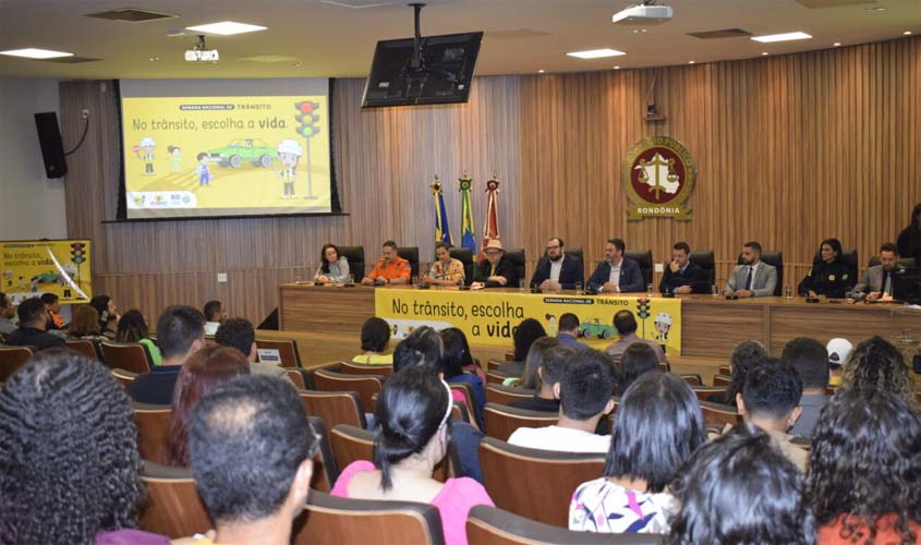 Detran Rondônia realiza Semana Nacional de Trânsito com o tema 'No trânsito, escolha a vida'