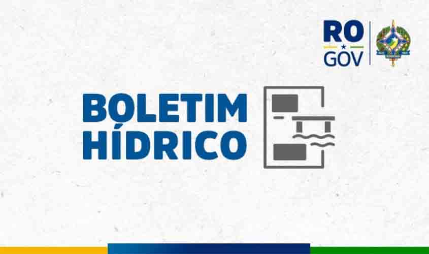 Boletim hídrico – Níveis dos principais rios de Rondônia de 9/9 a 16/9