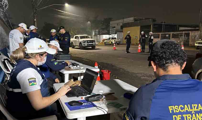 Com foco na preservação de vidas, Detran-RO realiza ações de fiscalização no estado