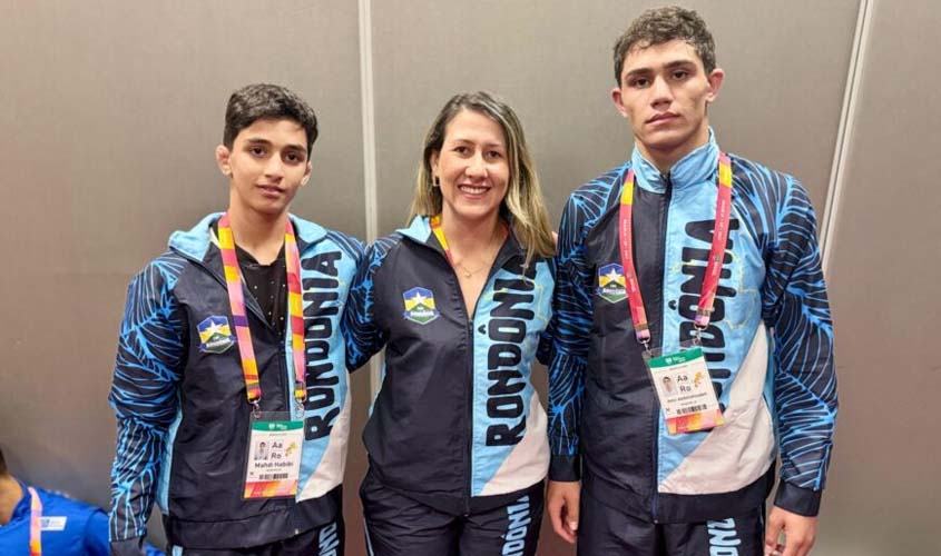 Irmãos iranianos conquistam medalhas de bronze por Rondônia nos Jogos da Juventude 2025