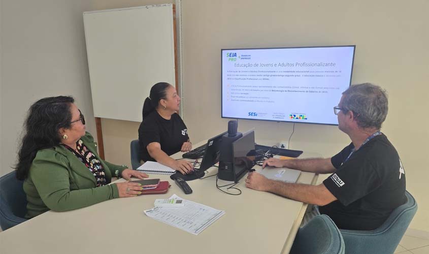 Programa SEJA PRO+ do SESI impulsionará educação básica e qualificação industrial em RO