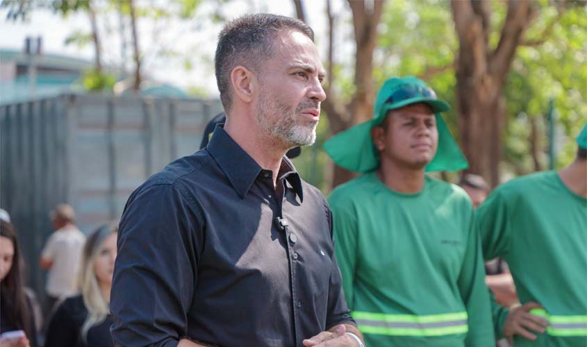 Prefeitura de Porto Velho reforça equipes para obras em praças e espaços públicos