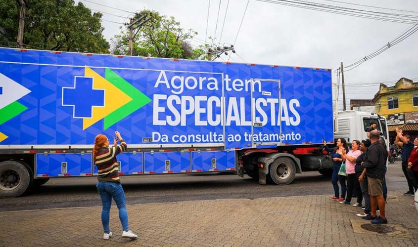 Carretas da saúde oferecem exames em Porto Velho