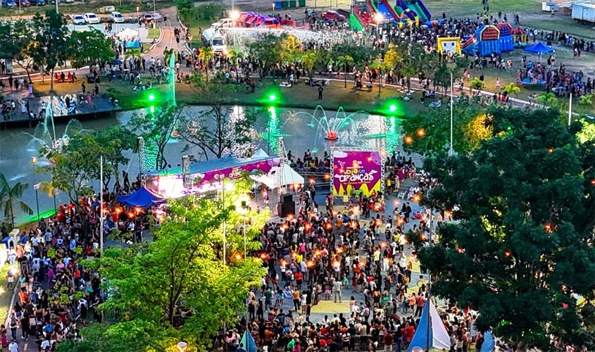 Dia das Crianças reúne 40 mil pessoas no Parque da Cidade