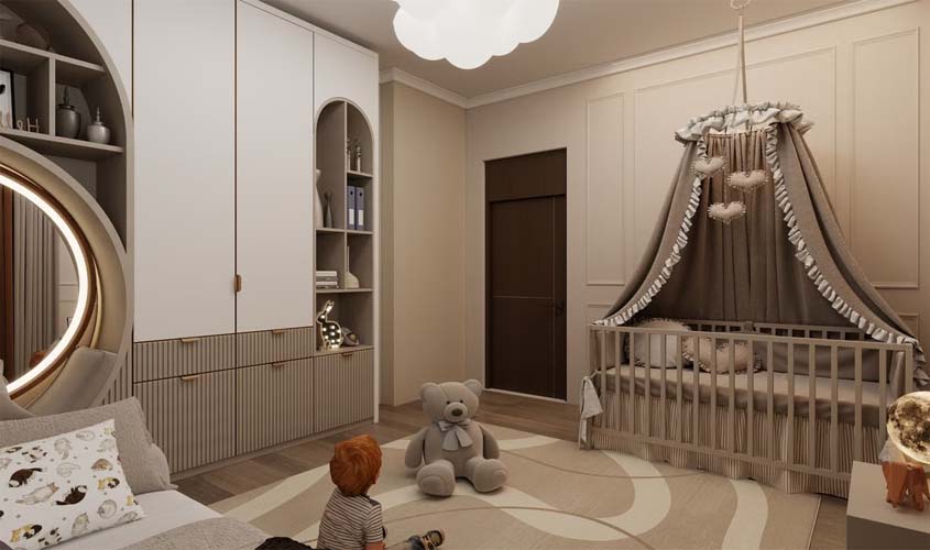 Quartos evolutivos acompanham o crescimento dos filhos