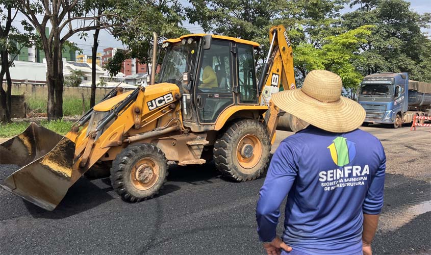 Tapa-buracos avança em seis ruas da Zona Sul