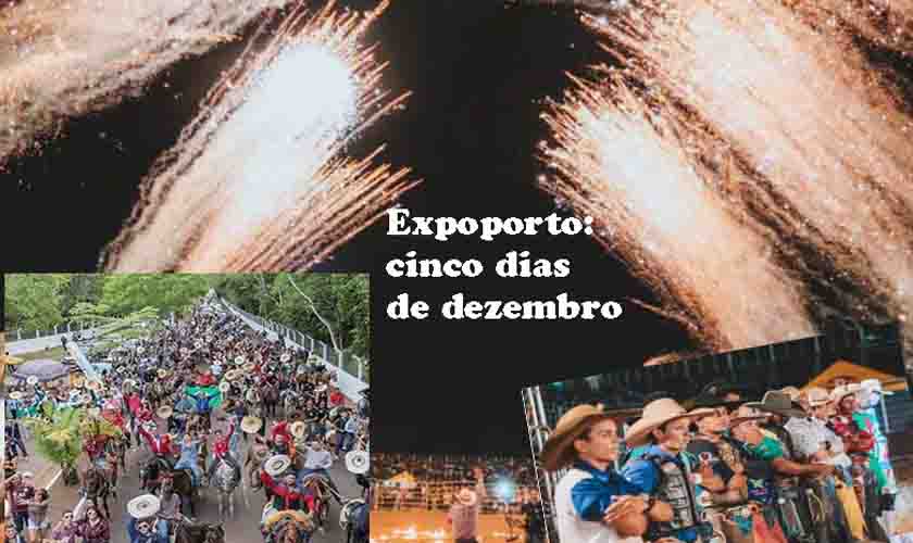 Capital terá a nova edição da Expoporto, com cavalgada dia 27 e feira nos primeiros cinco dias de dezembro