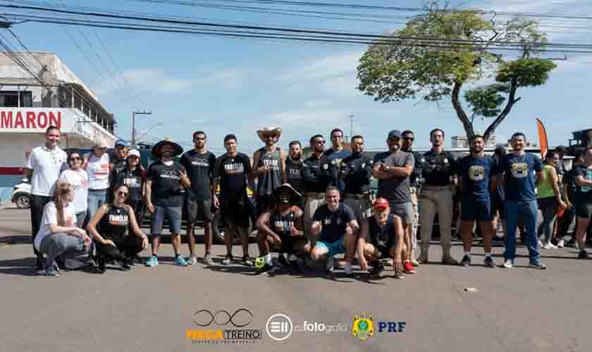 PRF em Rondônia participa da Campanha Policiais Contra o Câncer Infantil