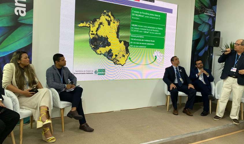 Rondônia apresenta Projeto Paisagens Sustentáveis na Conferência do Clima, no Egito