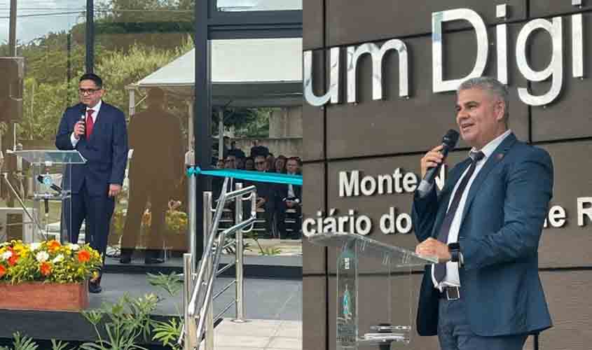 Ministério Público de Rondônia participa de inauguração de fóruns digitais na região do Vale do Jamari