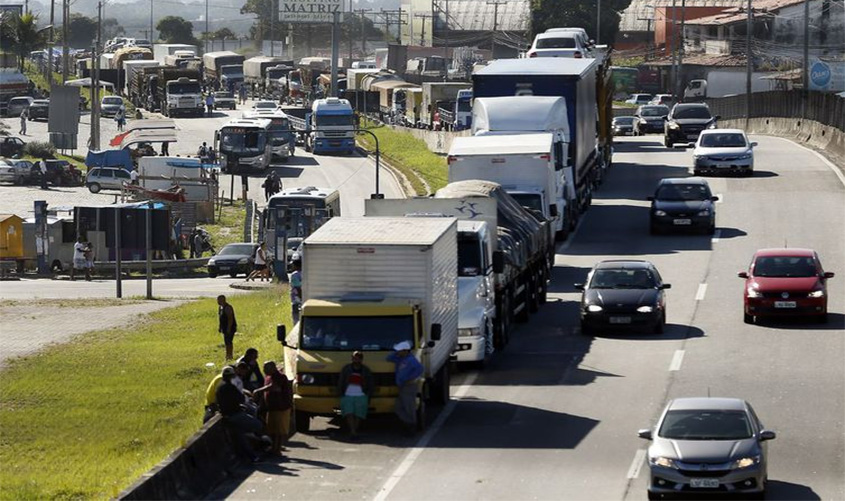 Governo descarta greve nacional de caminhoneiros