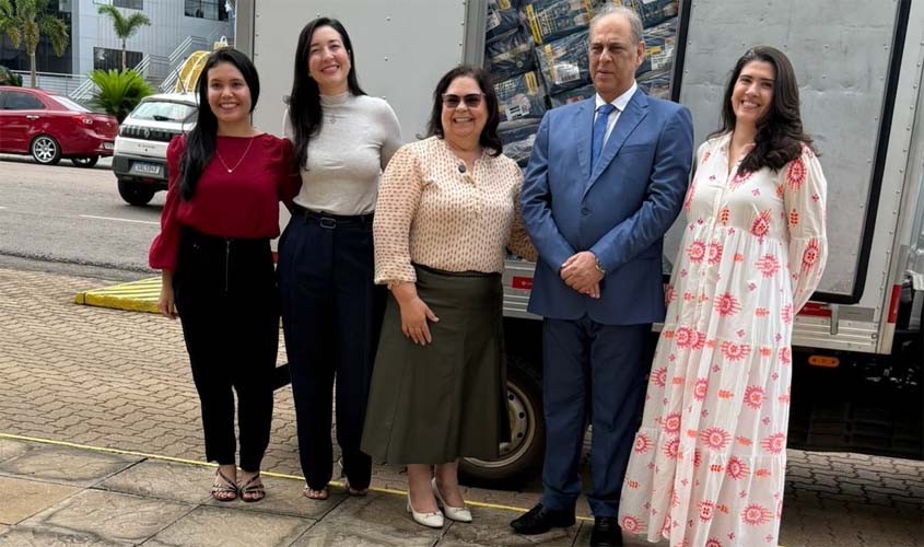 Prefeitura recebe fraldas do TJ-RO