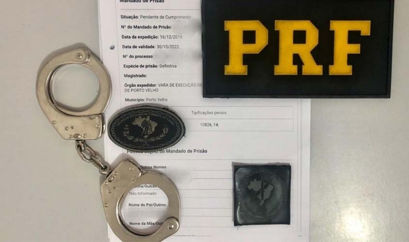 Em 16 horas, PRF recaptura 3 foragidos da Justiça