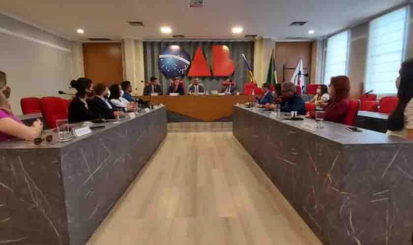 CSH realiza primeira reunião sob a gestão da secretária-geral da OAB, Aline Silva