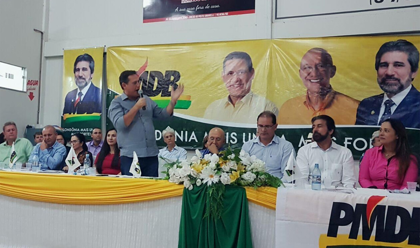 MDB realiza primeiro encontro regional em Vilhena visando as eleições deste ano