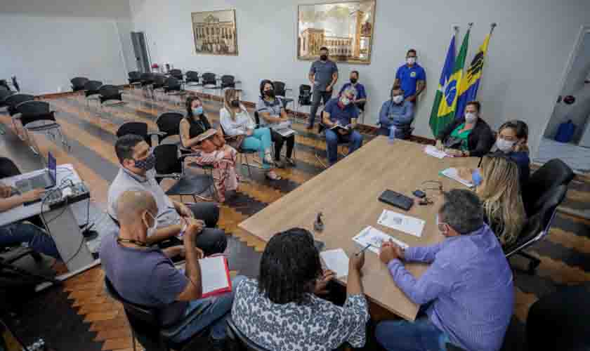 Ampliação das atividades do projeto Rua de Lazer foi discutida em reunião entre secretarias do município