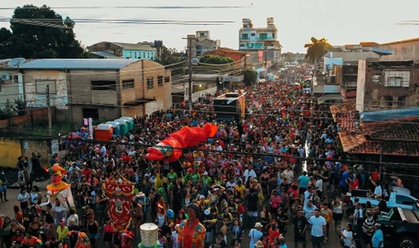 Bloco Pirarucu do Madeira agradece foliões e parceiros