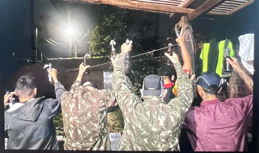 Dois homens são presos com munições em Porto Velho