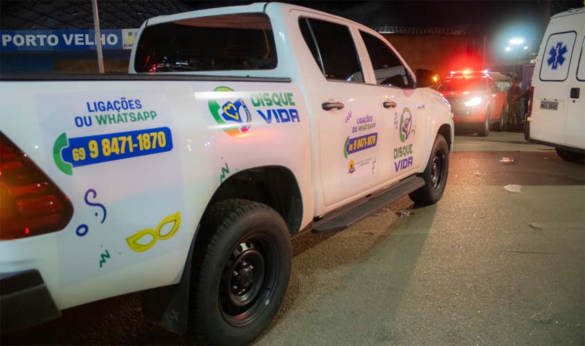 Disque Vida garante segurança no Carnaval em PVH