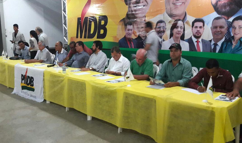 ELEIÇÕES 2018: MDB retoma encontros para fortalecer projeto político
