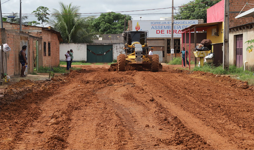 Prefeitura inicia obras em novos pontos da capital