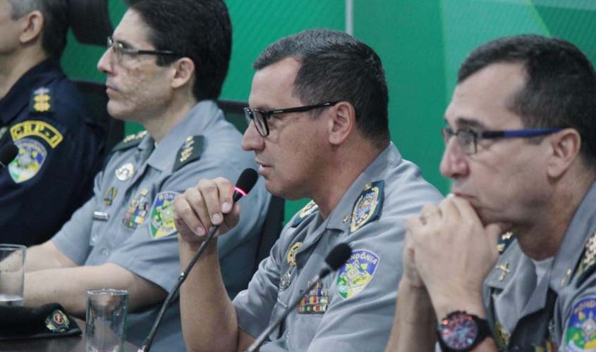 Oficiais se reúnem em Porto Velho e debatem projetos para PM em Rondônia