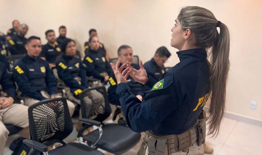 Em Rondônia, Superintendente da PRF realiza visita ao efetivo das delegacias