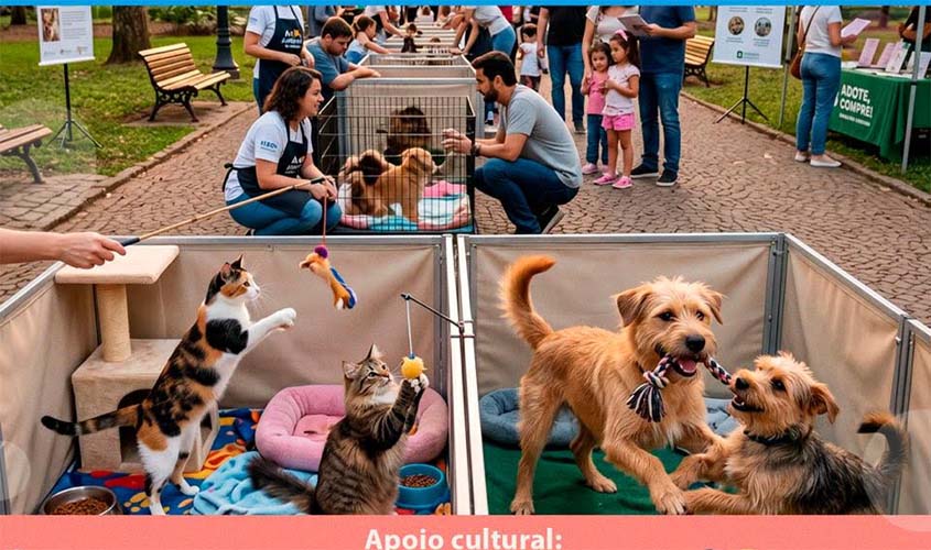 EmpreendePet começa hoje em Porto Velho com feira e adoção de animais