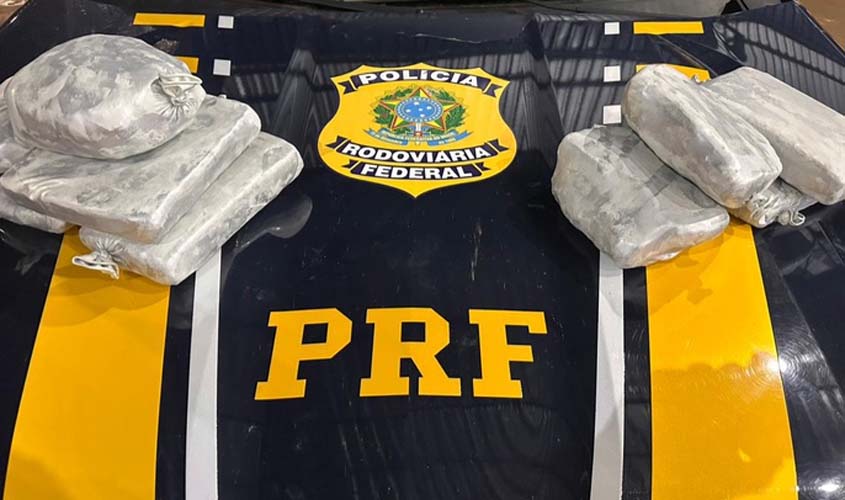 PRF em Rondônia apreende 10 kg de skunk em Vilhena