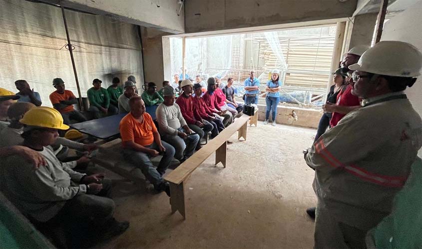 Energisa orienta segurança a trabalhadores em Porto Velho