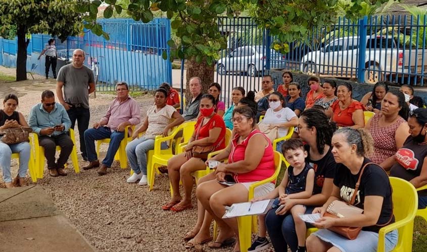 Unidade de Saúde de Jaci-Paraná recebe palestra de prevenção à violência contra a mulher