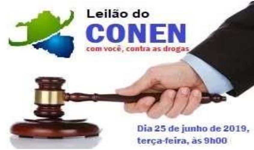 Leilão do Conen recebe lances pela internet