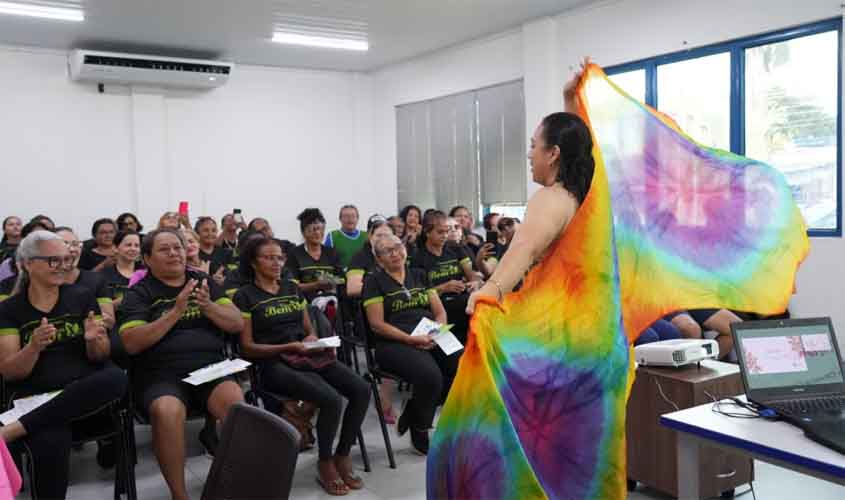 Autoestima é tema de palestra promovida pela Semes para participantes do Programa Qualidade de Vida