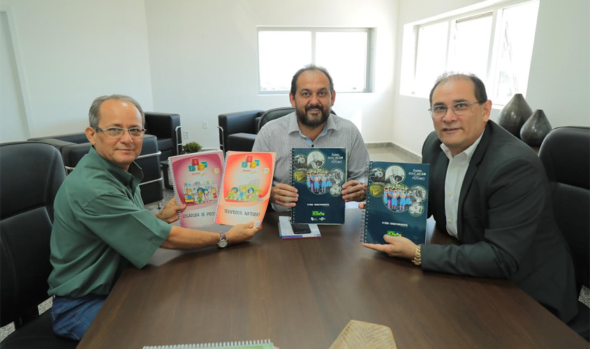 Presidente Laerte Gomes confirma apoio ao Projeto de Educação Empreendedora do Sebrae