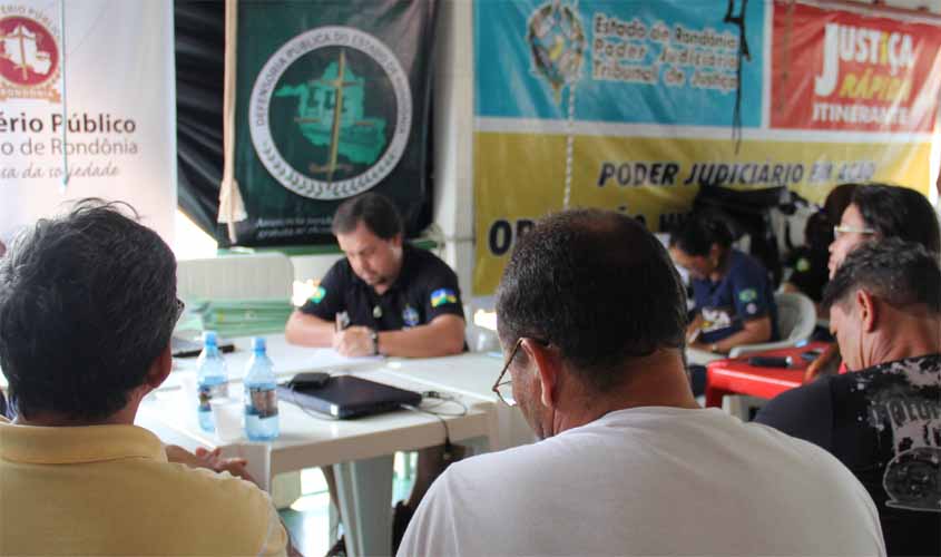 Operação Justiça Rápida tem cronograma para distritos de Porto Velho