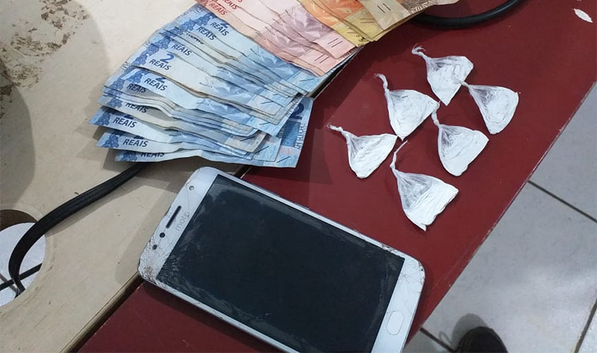 Garoto de 14 anos  é flagrado vendendo drogas na zona norte de Porto Velho
